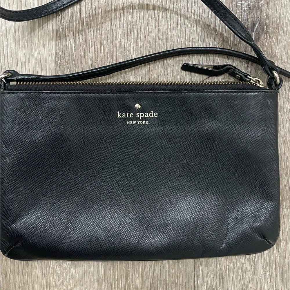 Kate Spade Black Cross Body Bag Black